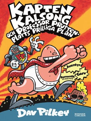 cover image of Kapten Kalsong och professor Pruttenplotts prilliga plan